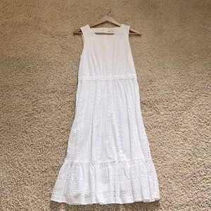 J. Crew White Dress